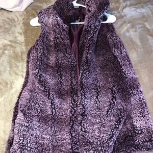 Fuzzy vest